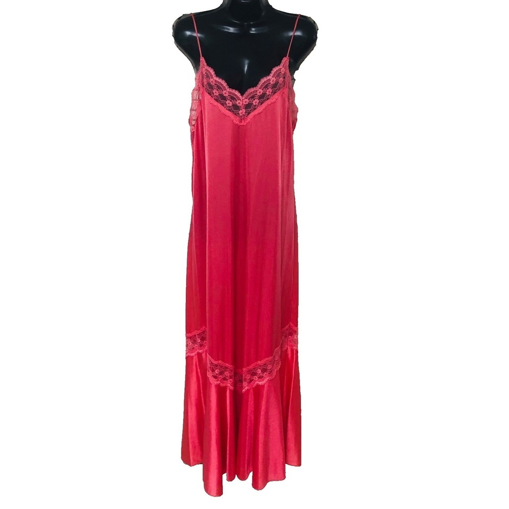 Vintage ST Michael Womens S Maxi Slip Dress Romance Fairy Feminine Lace Mermaid